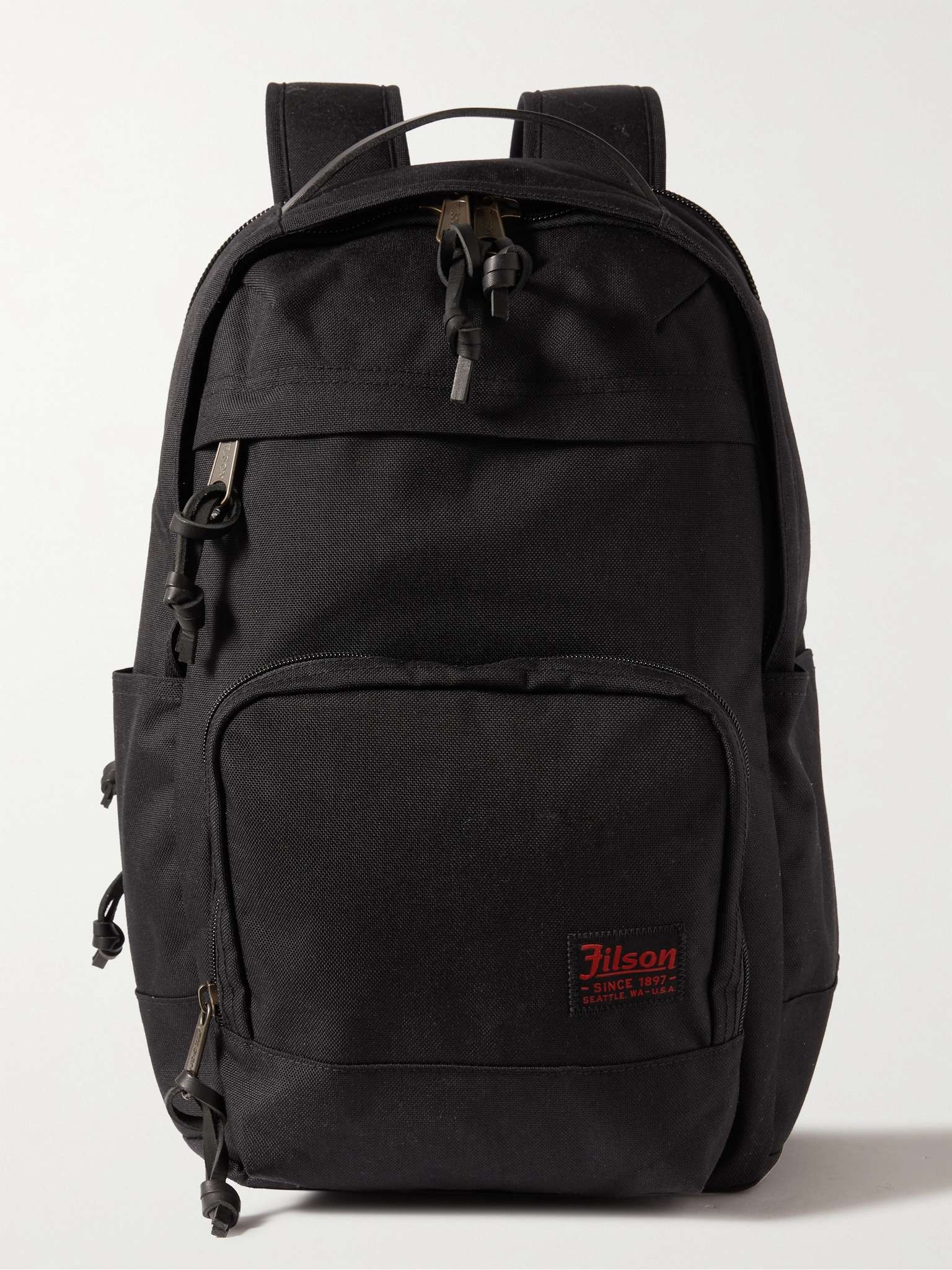 Dryden Leather-Trimmed CORDURA Backpack - 1