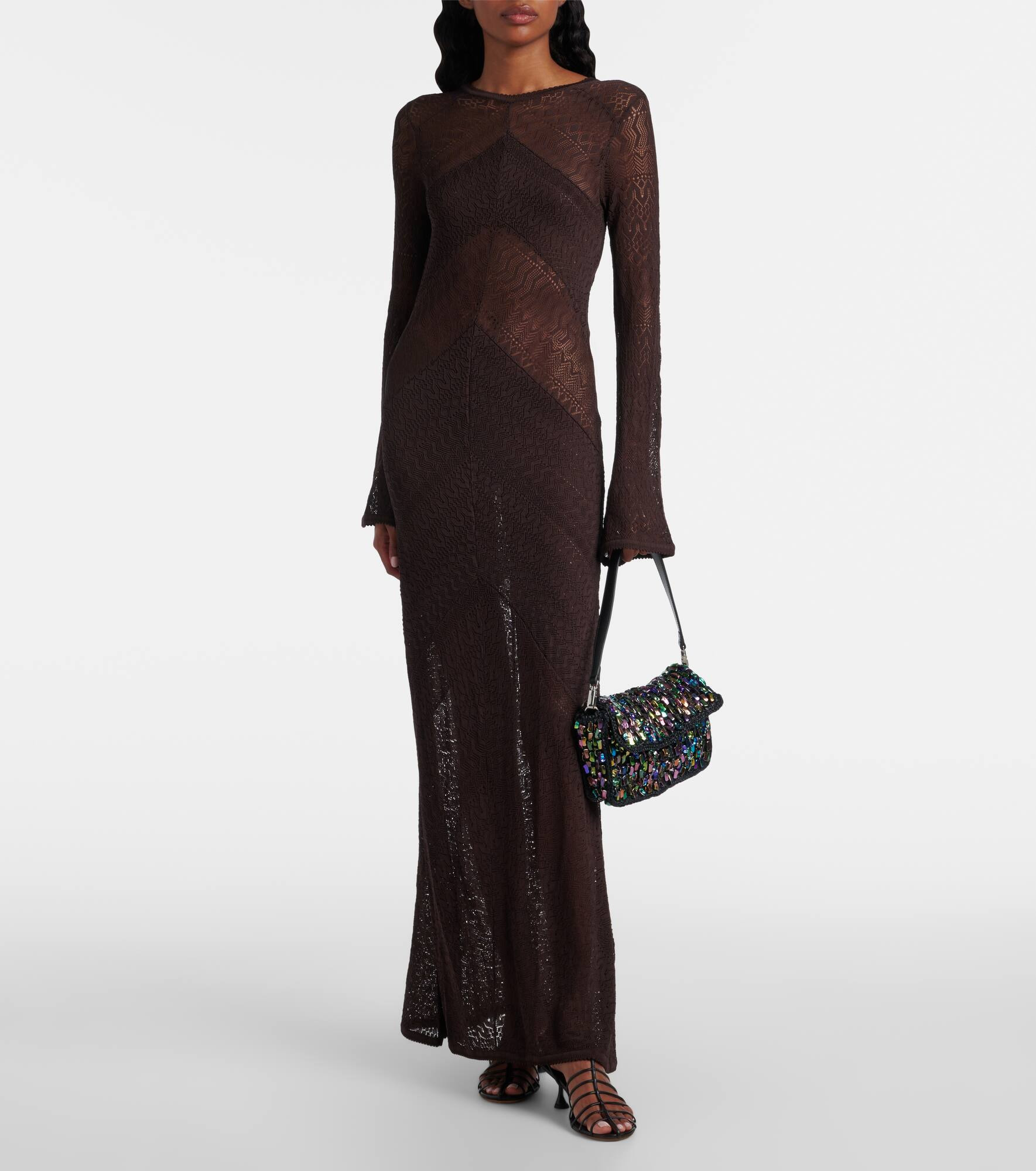 Timmy beaded shoulder bag - 5