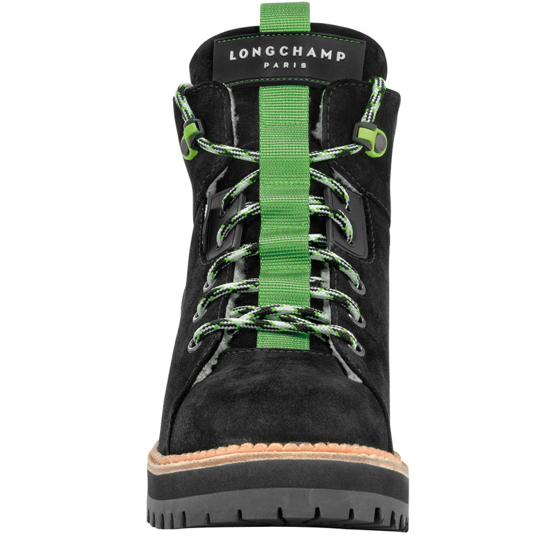 Le Pliage baroudeuse Boots Black - Leather 4