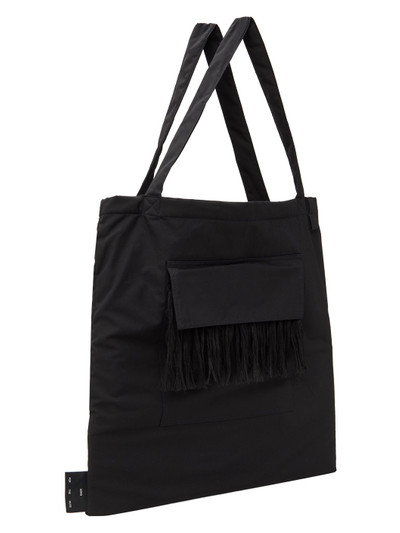 Song for the Mute Black Fringe Tote outlook