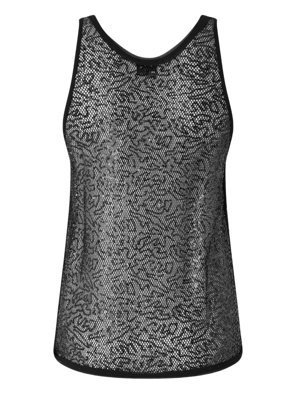mesh tank top - 2