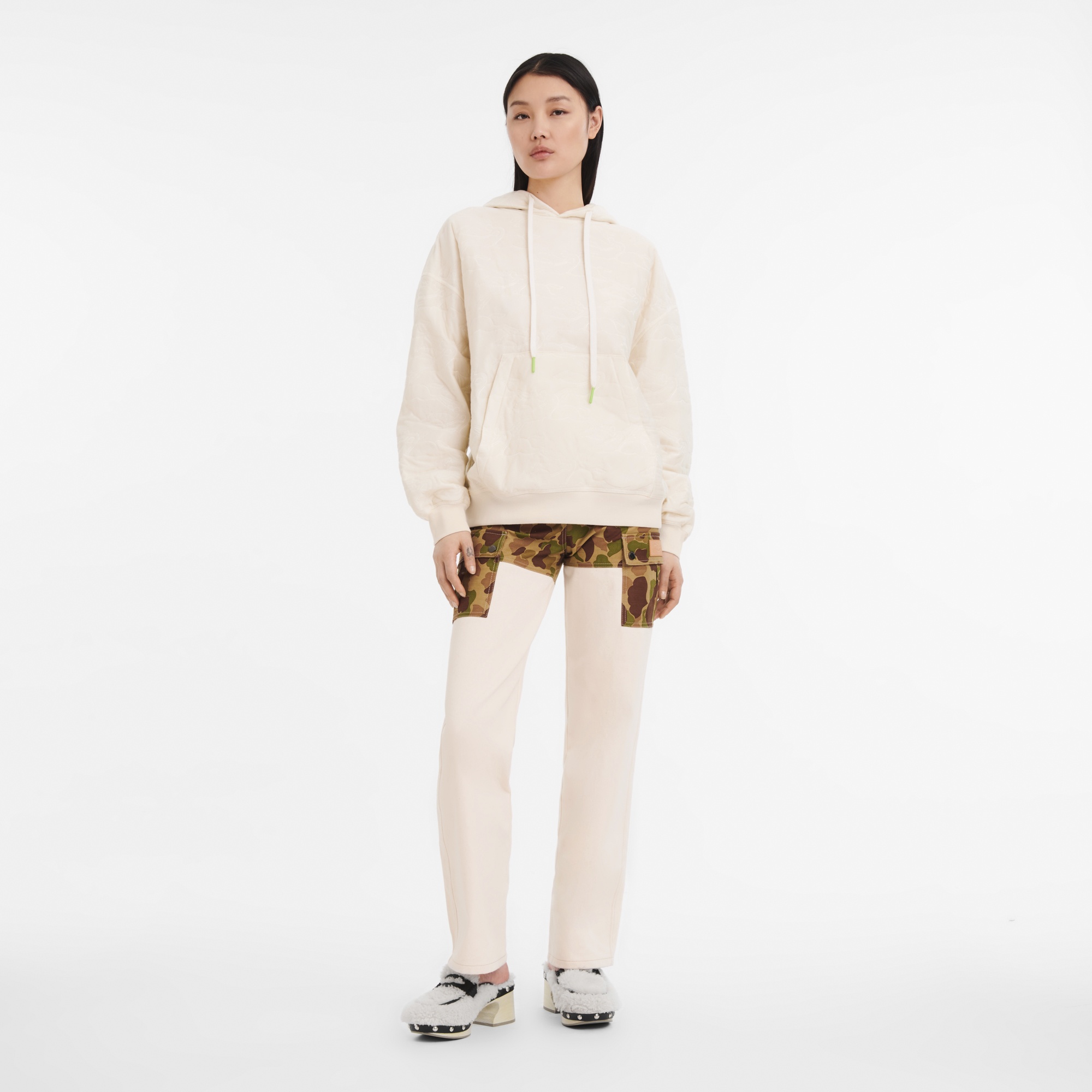 Hoodie Ecru - Jersey - 3