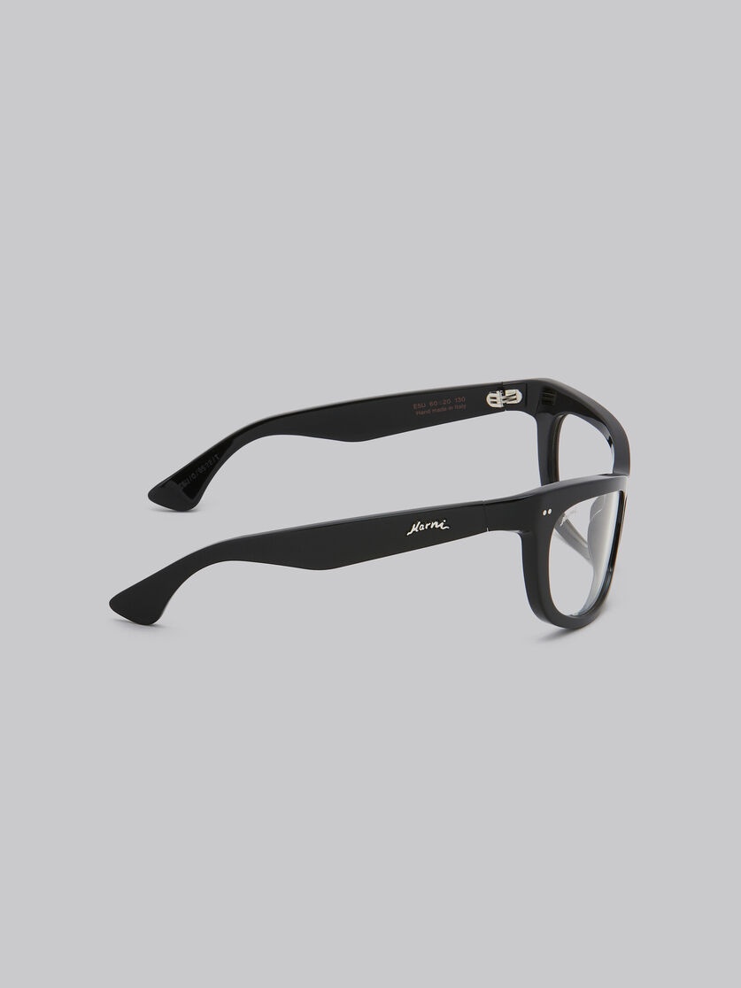 BLACK ISAMU OPTICAL GLASSES - 4