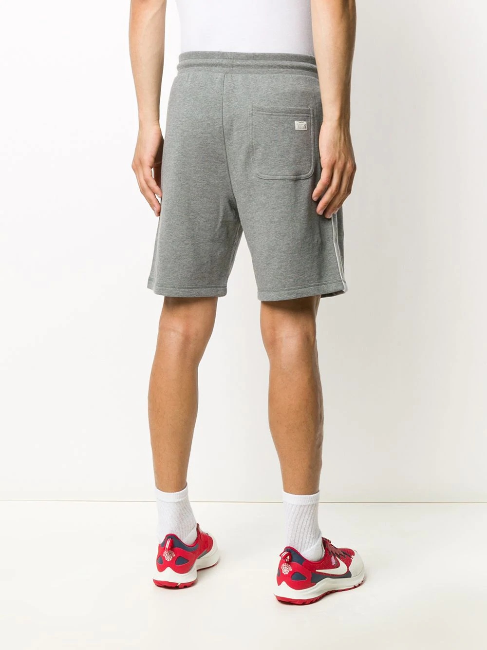 Eddy side logo embroidered shorts - 4