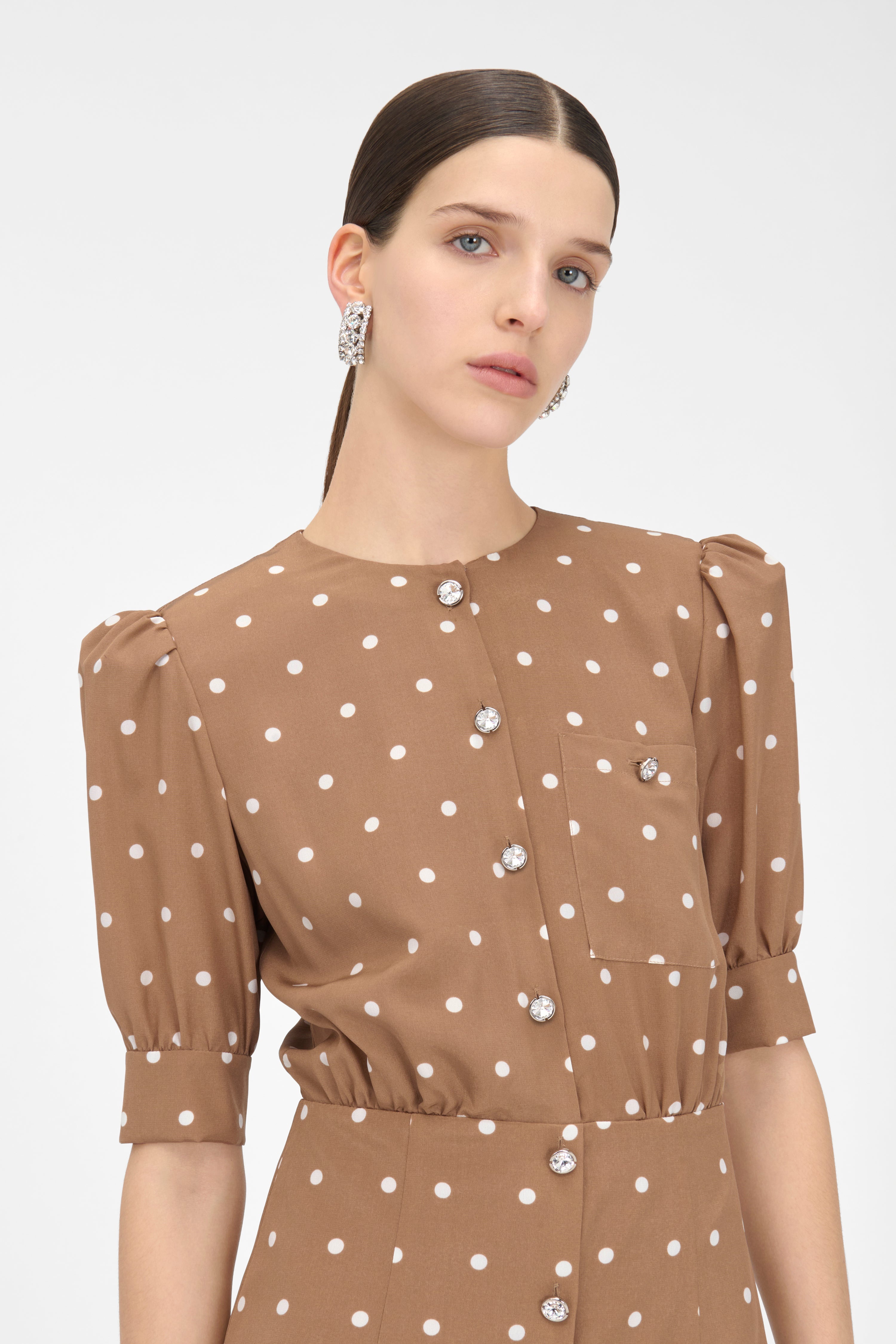 POLKA DOT MINI DRESS - 6