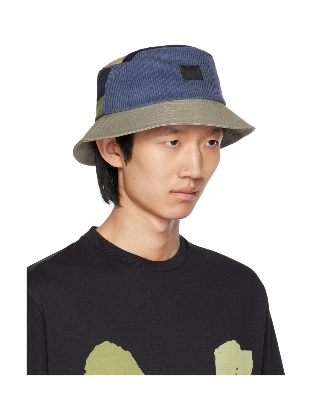 Multicolor Color Block Bucket Hat - 2