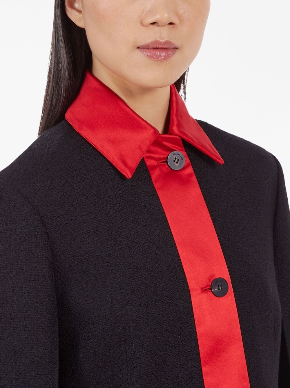 colour-block cropped jacket - 5