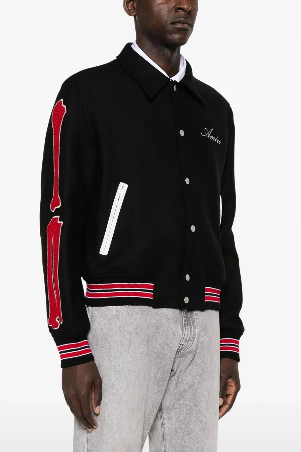 Amiri Men 'Bones' Bomber Jacket - 2