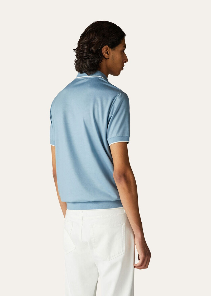 Buttonless Polo Shirt 5