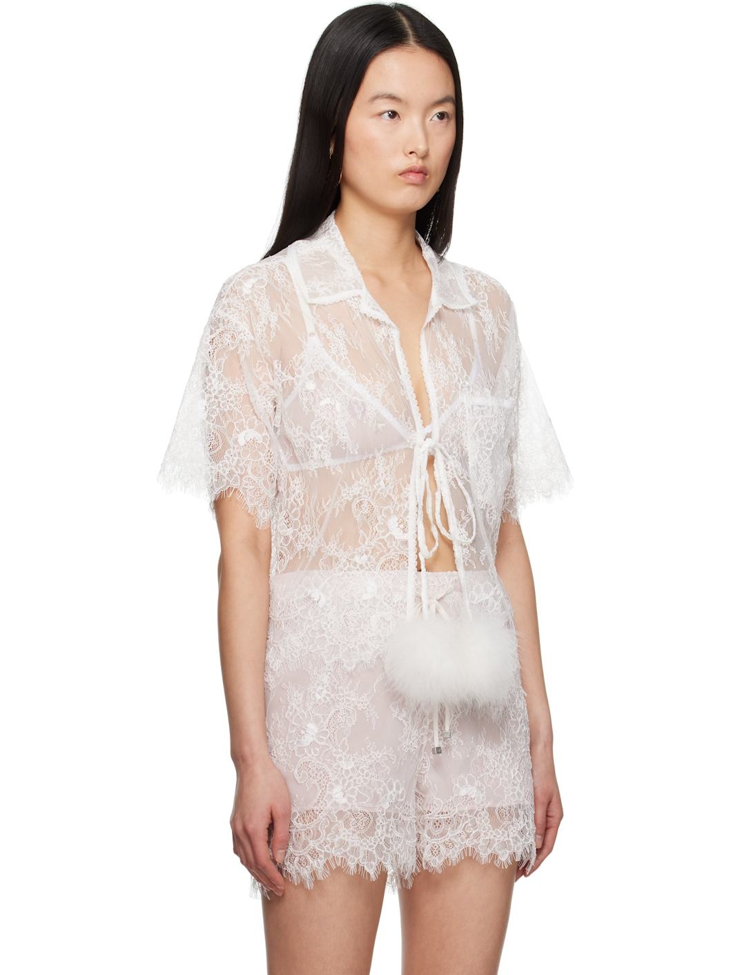 White Boxy Shirt - 2