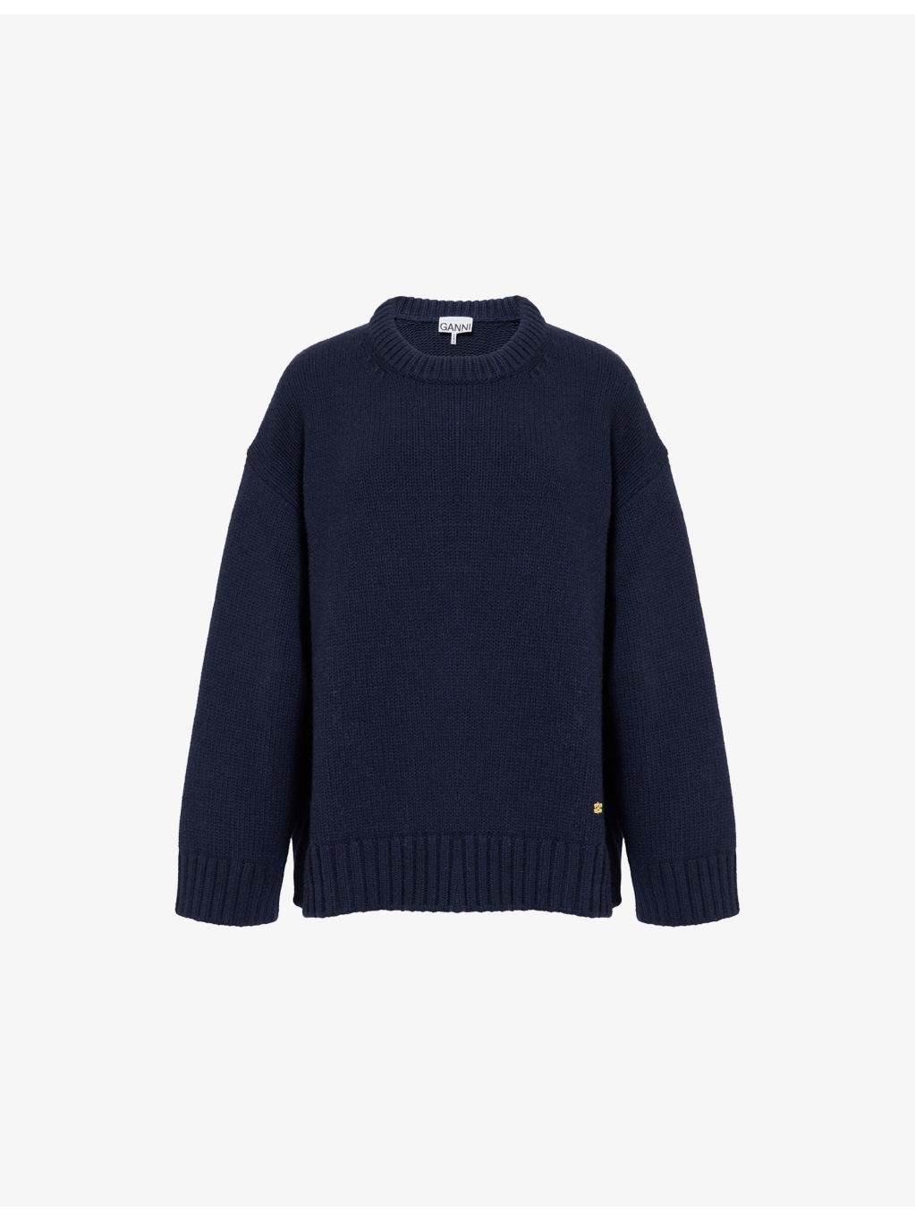 Relaxed-Fit Round-Neck Wool-Blend Jumper - 1