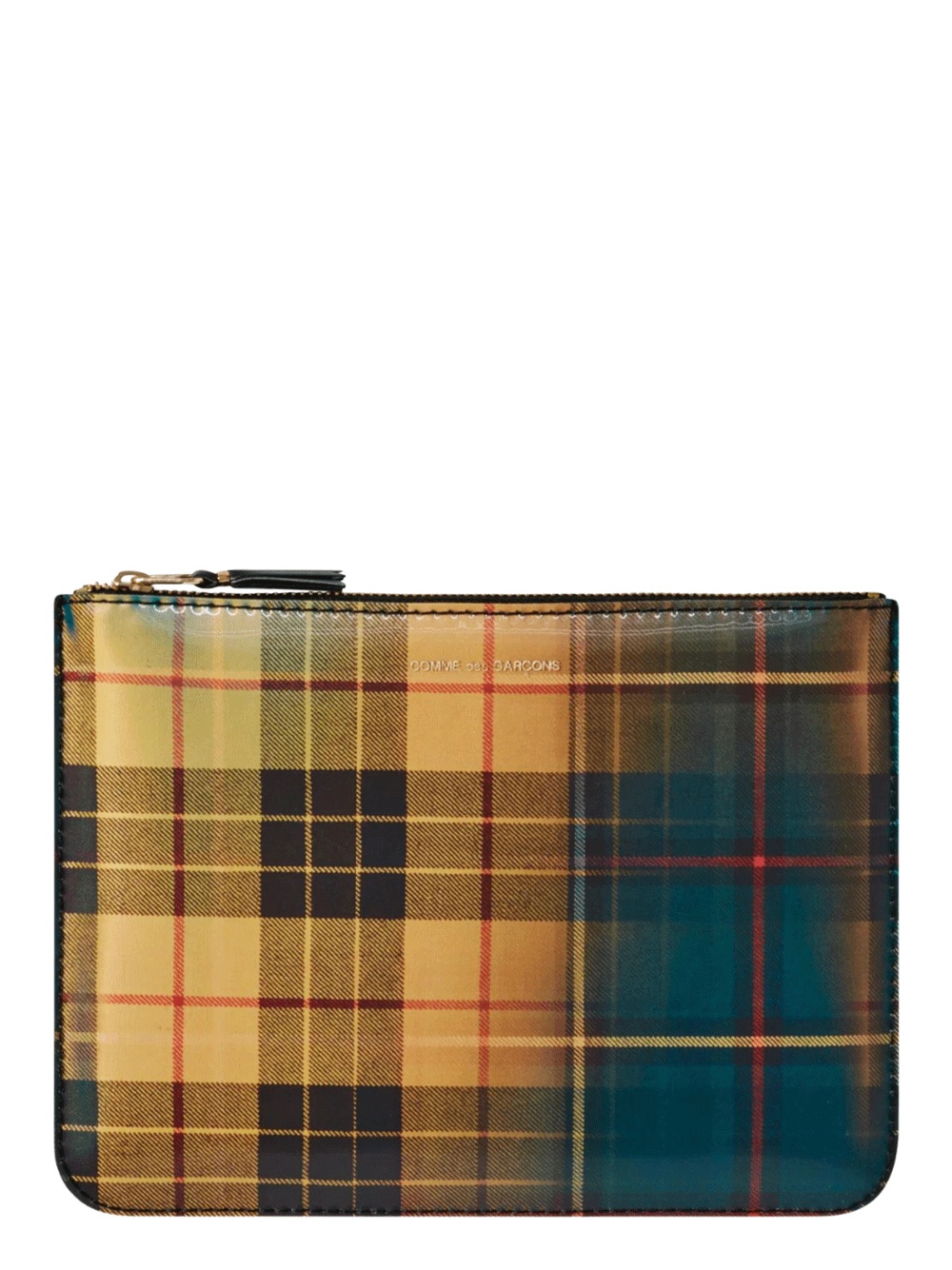 Lenticular Tartan Pouch - 1