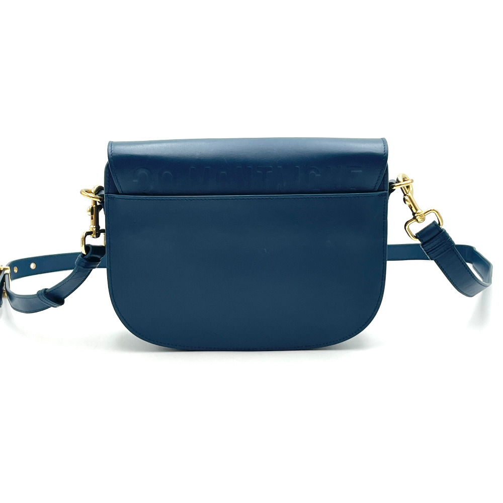 Christian - Christian Dior Royal Blue Bobby Bag Medium M9319UMOL (Built-in Chip) - 3