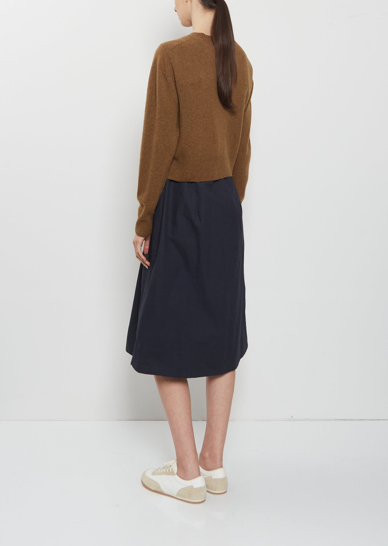 MARGARET HOWELL Cropped Merino Wool Cashmere Cardigan outlook