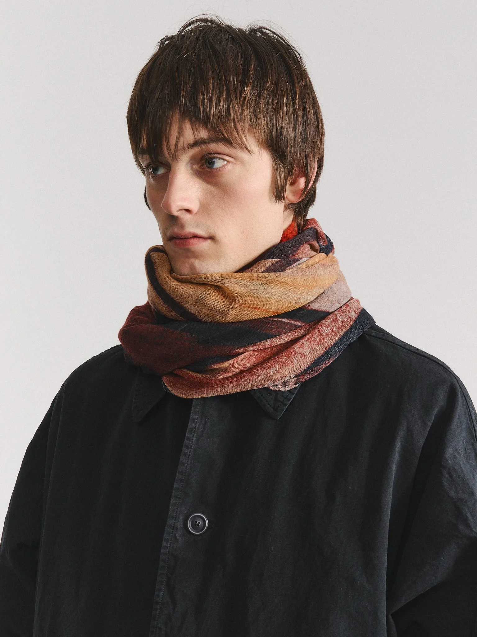 SQUARE SCARF - WOOLCASH - PRINT 1 - 1