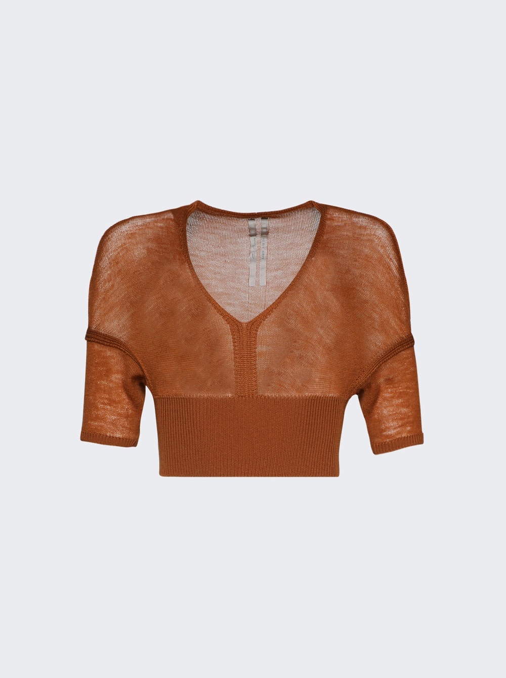 Maglia Cropped Top Clay - 1