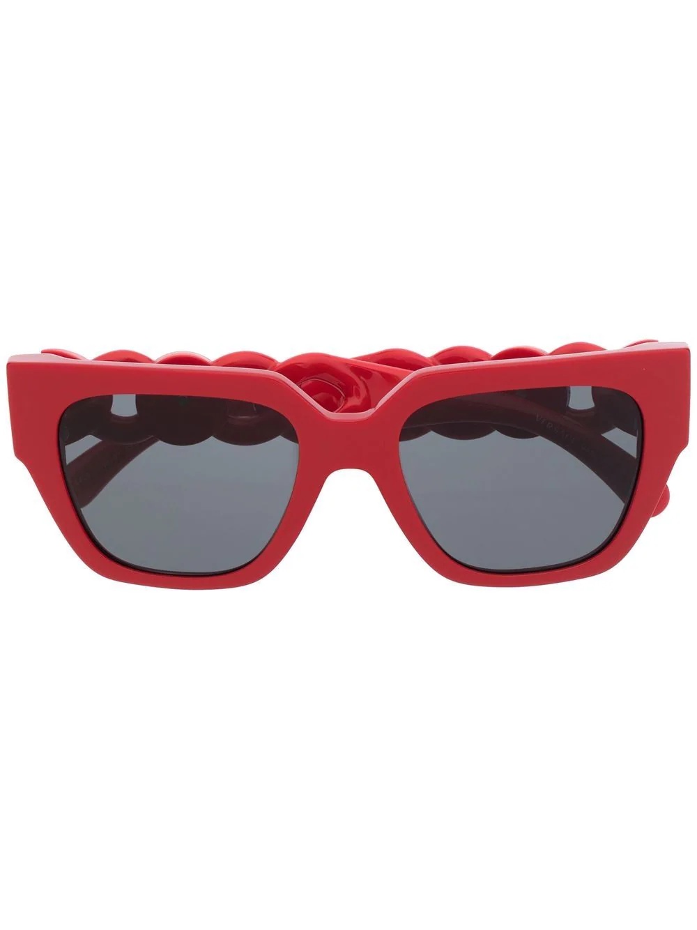 chain-link effect sunglasses - 1