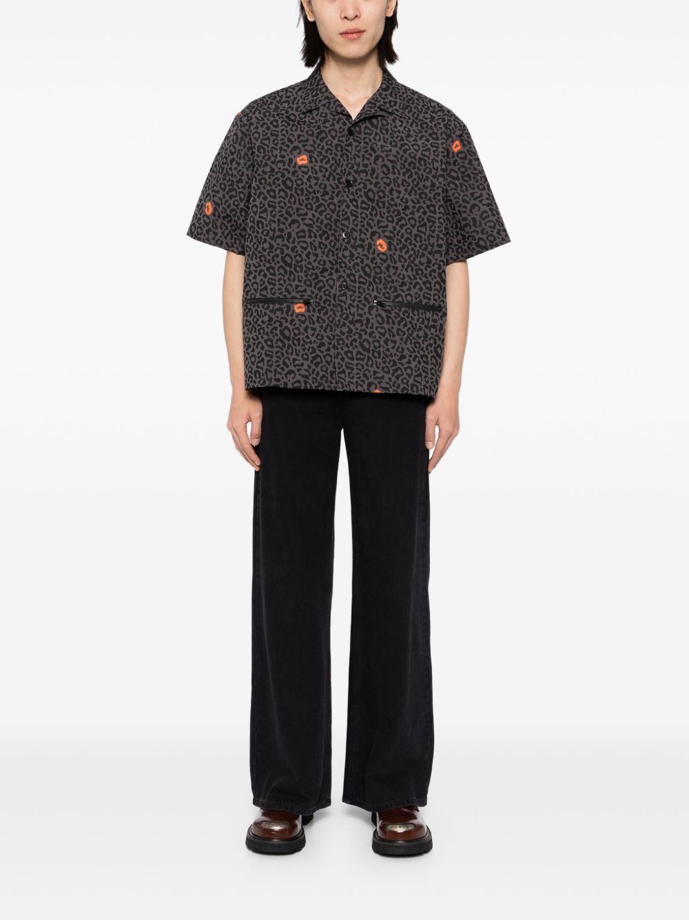 leopard print shirt - 2