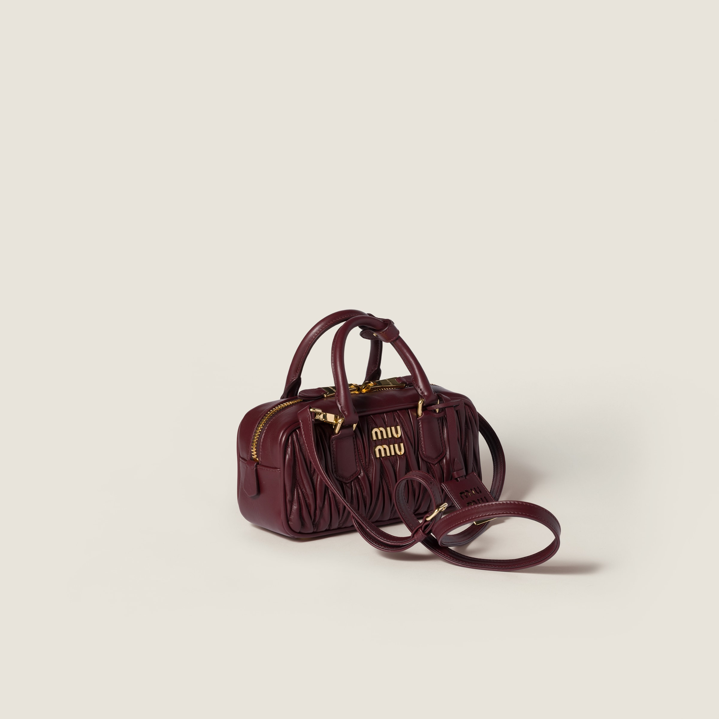 Arcadie matelassé nappa leather bag - 3