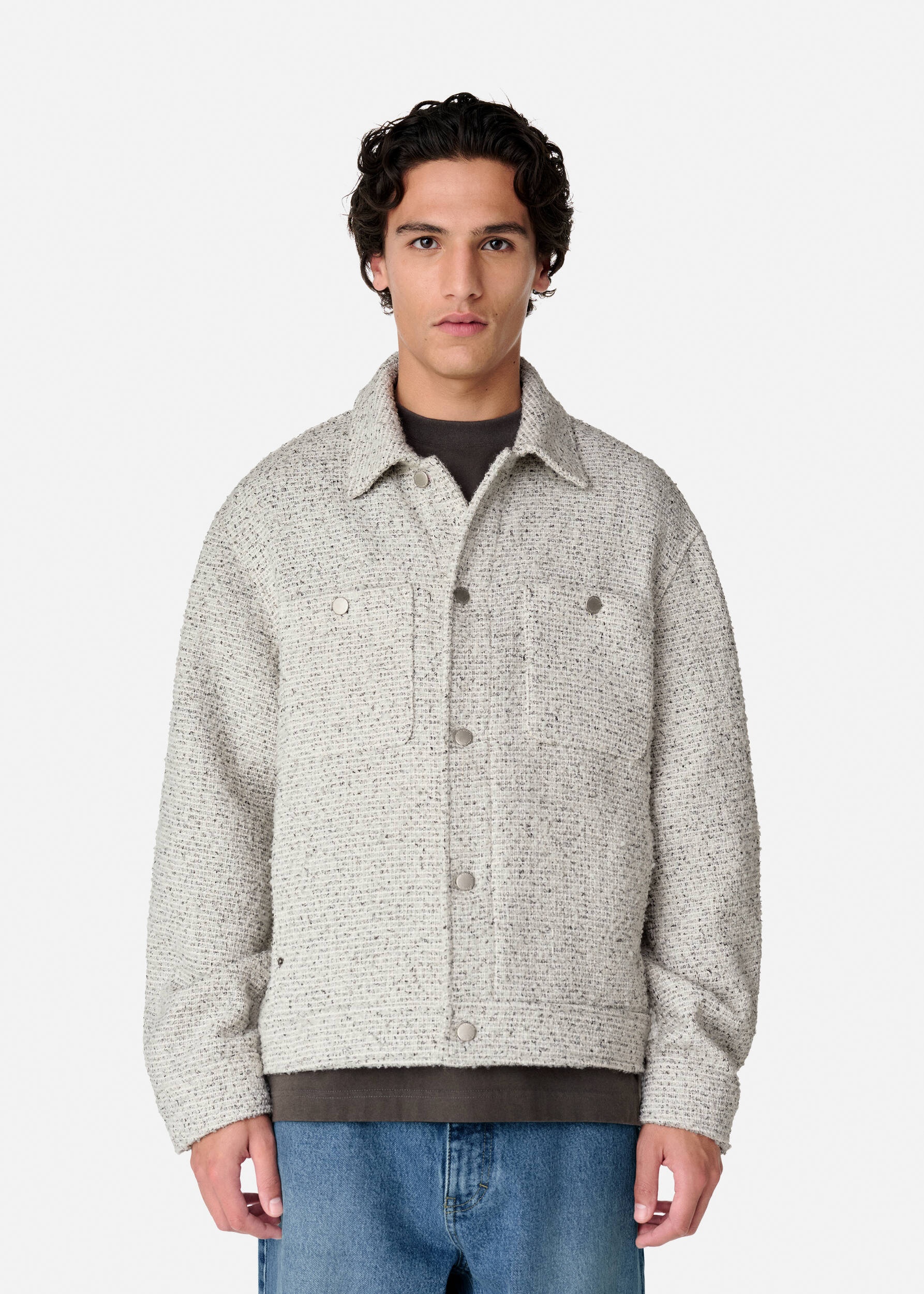 Wyn Boucle Overshirt - 2