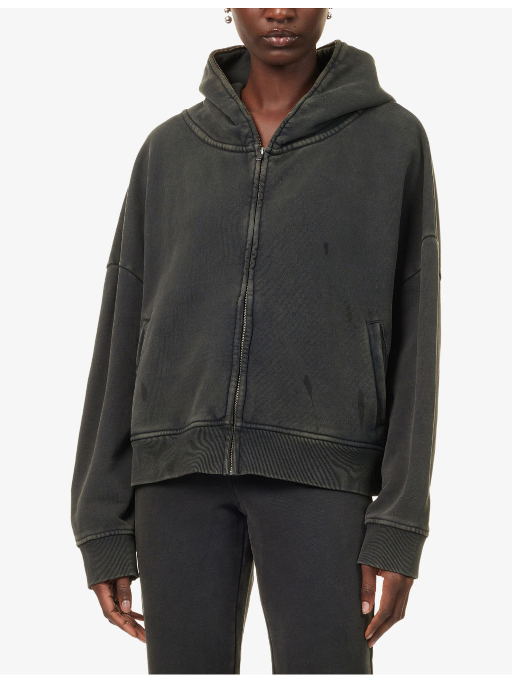 Eternal Zip Cotton-Jersey Hoodie - 3