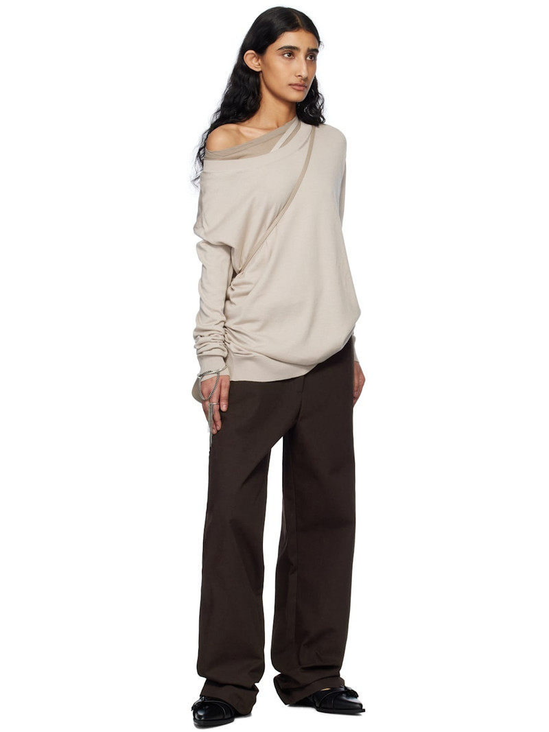 Ann Demeulemeester Black Kalla Pointy Mules outlook