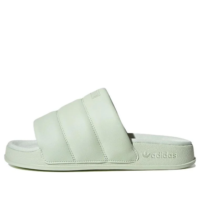 (WMNS) adidas Adilette Essential Slide 'Linen Green' IG7150 - 1