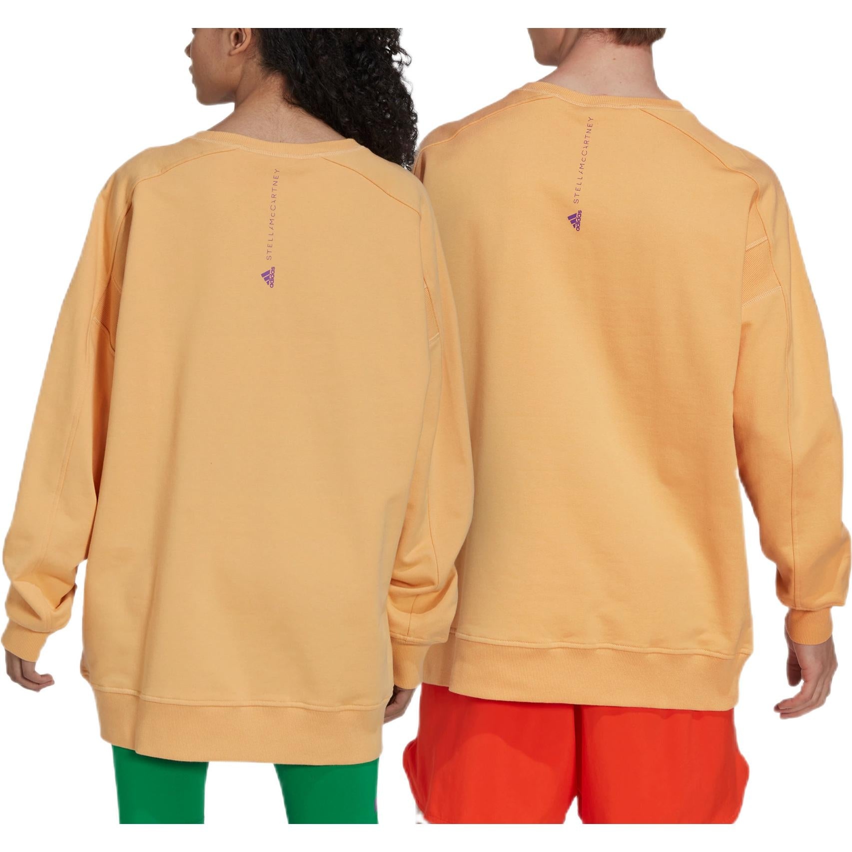 adidas by Stella McCartney Sportswear Sweatshirt 'Faded Pulse Amber' IB5886 - 3