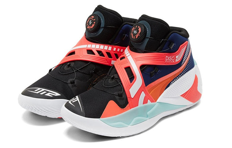 PUMA Disc Rebirth 'Black Orange' 194812-03 3