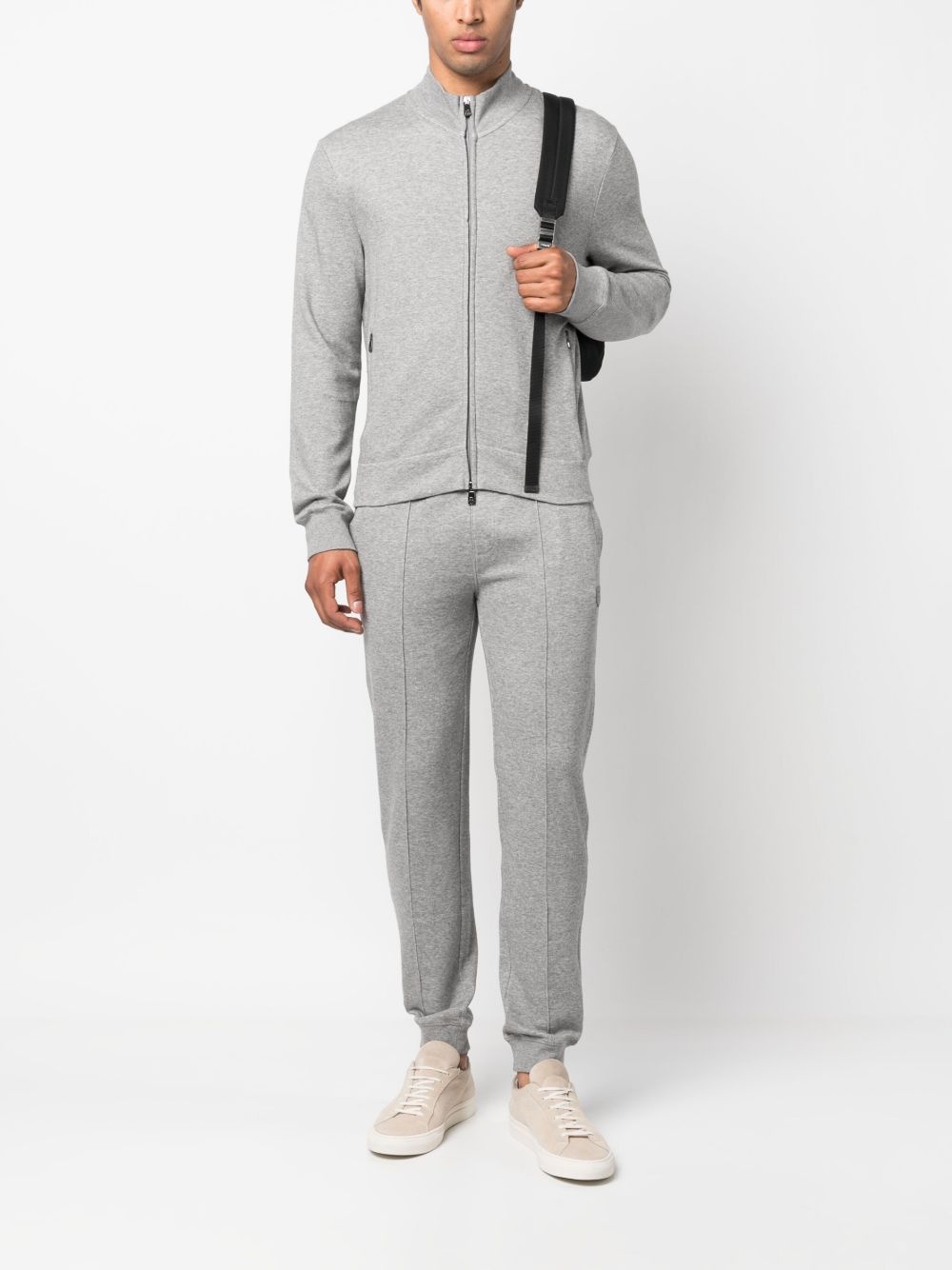 elastic-waist straight-leg track pants - 2