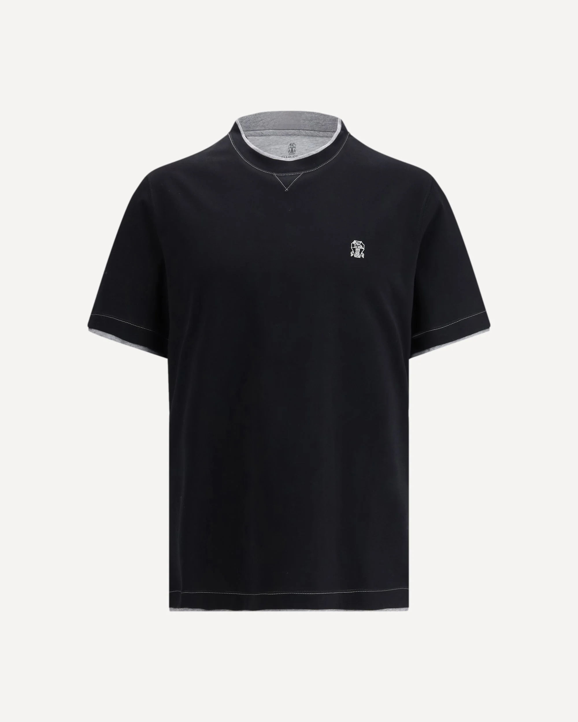 T-shirt in cotton with a logo - 1