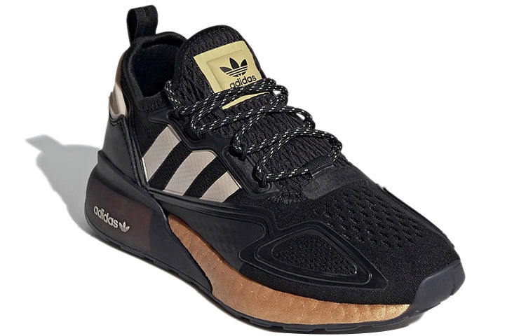 (WMNS) adidas ZX 2K Boost 'Black Gold Metallic' FY2014 - 3