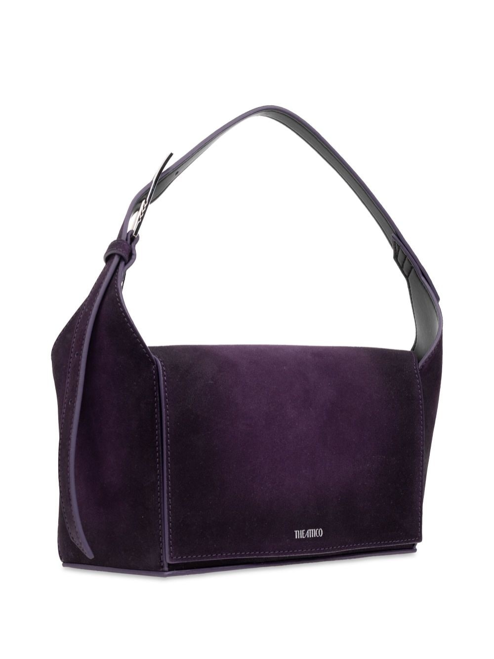 suede shoulder bag - 4