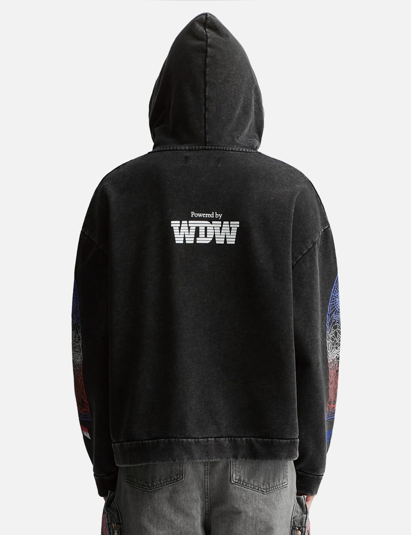 INTERTWINED WINDOWS HOODED SWEATSHIRT 4
