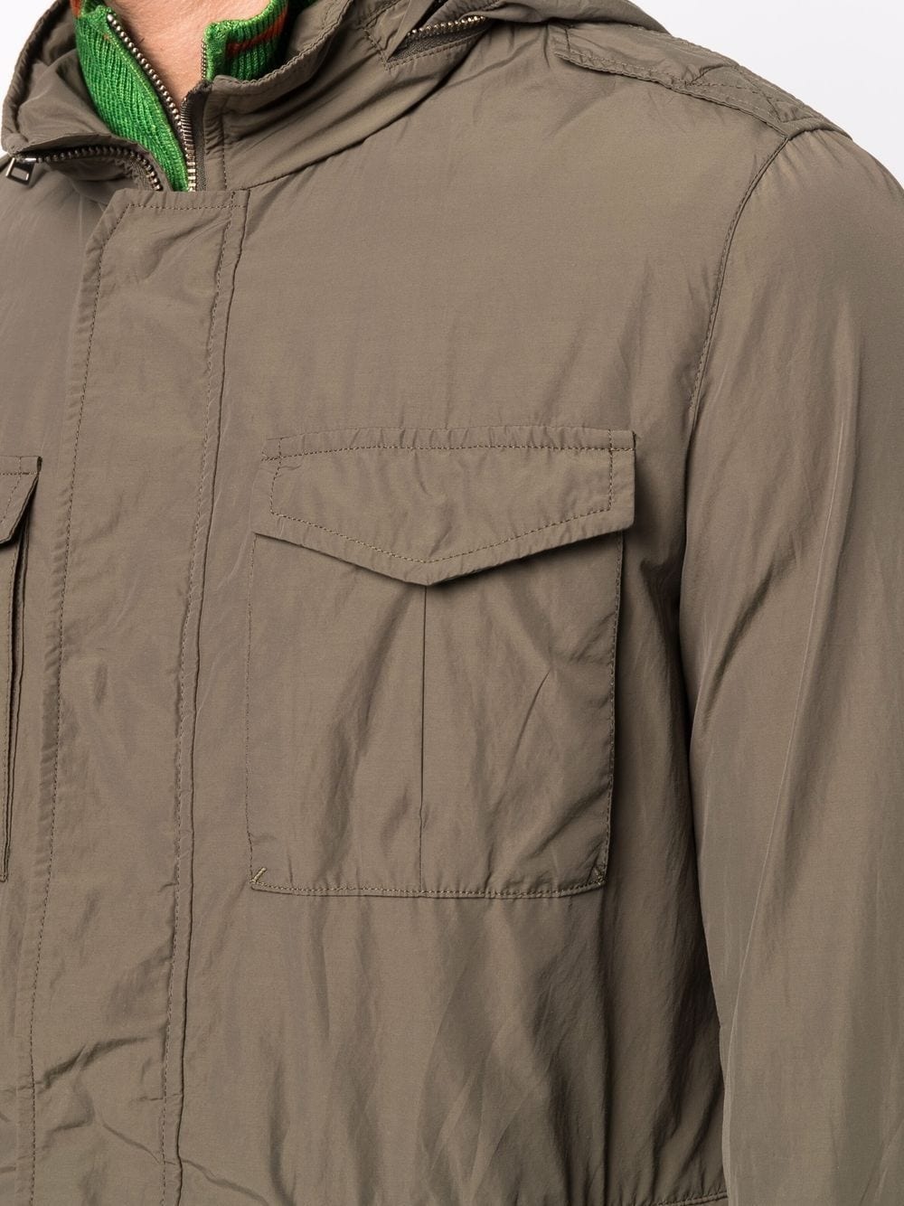 Field multi-pocket hooded jacket - 5