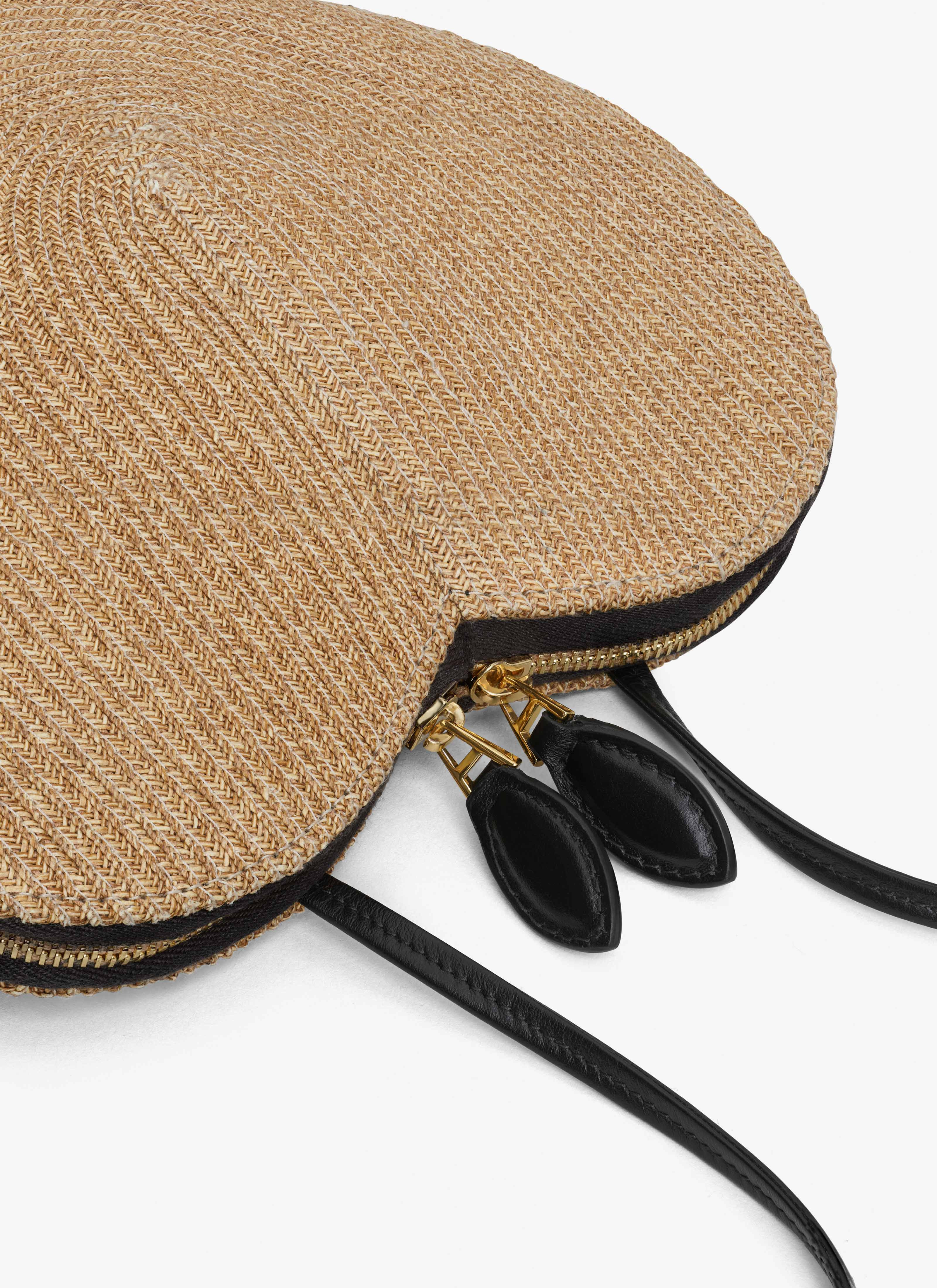LE CŒUR BAG IN PAPER STRAW - 5