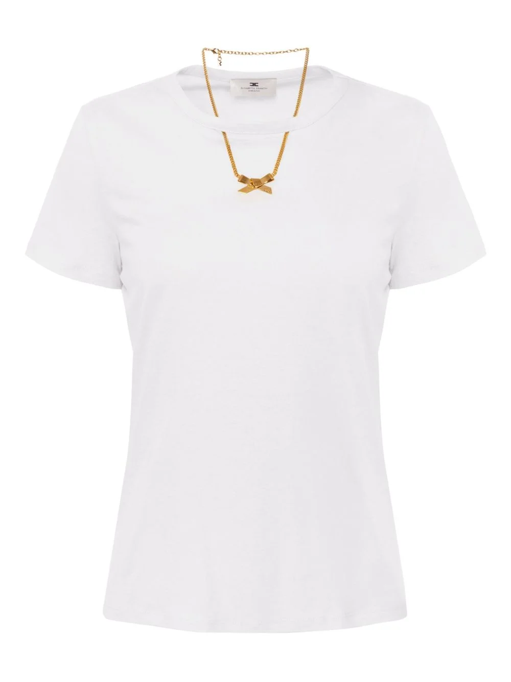 necklace-detail T-shirt - 1