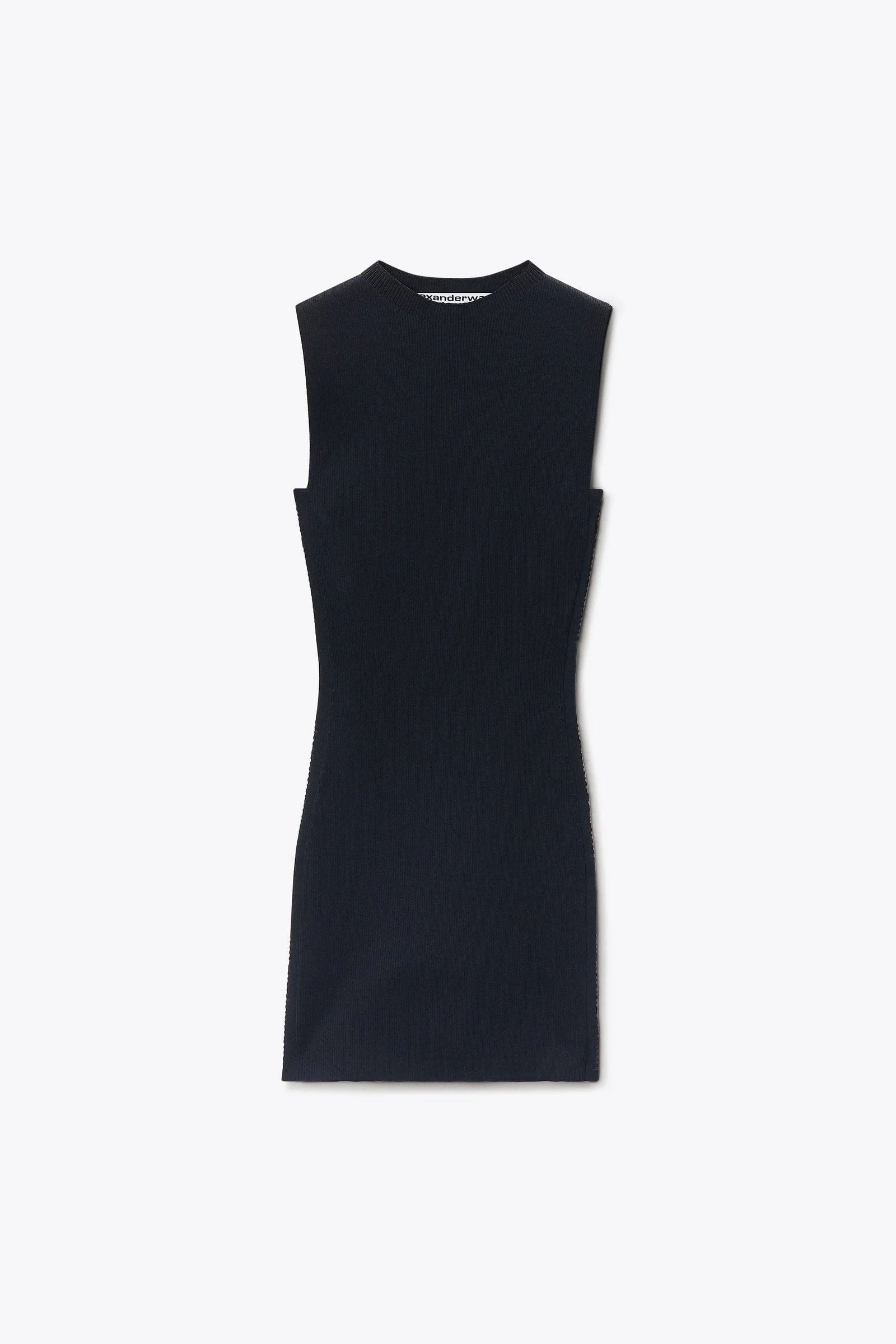 debossed logo mini dress - 1