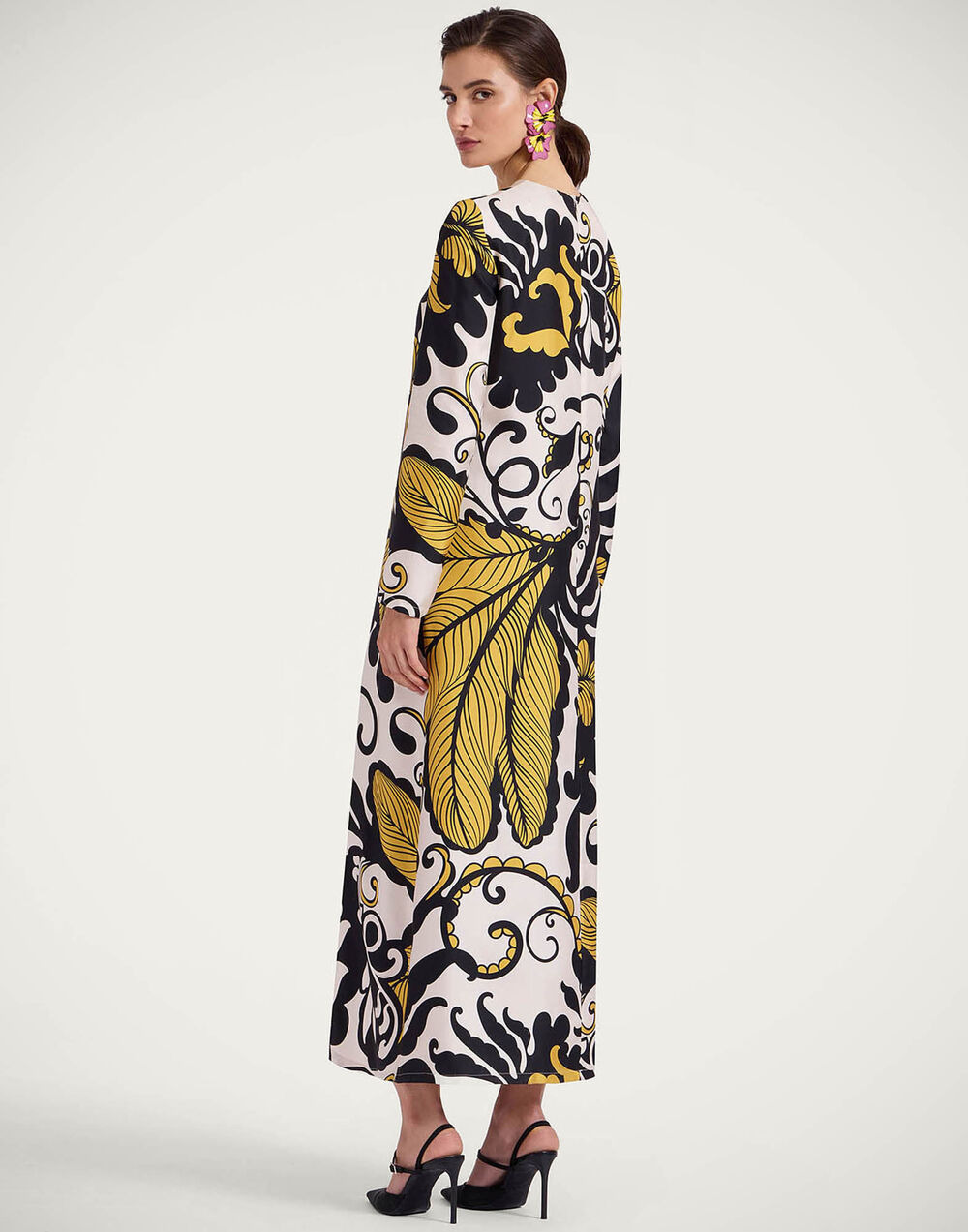 Long Sleeve Swing Dress - 2
