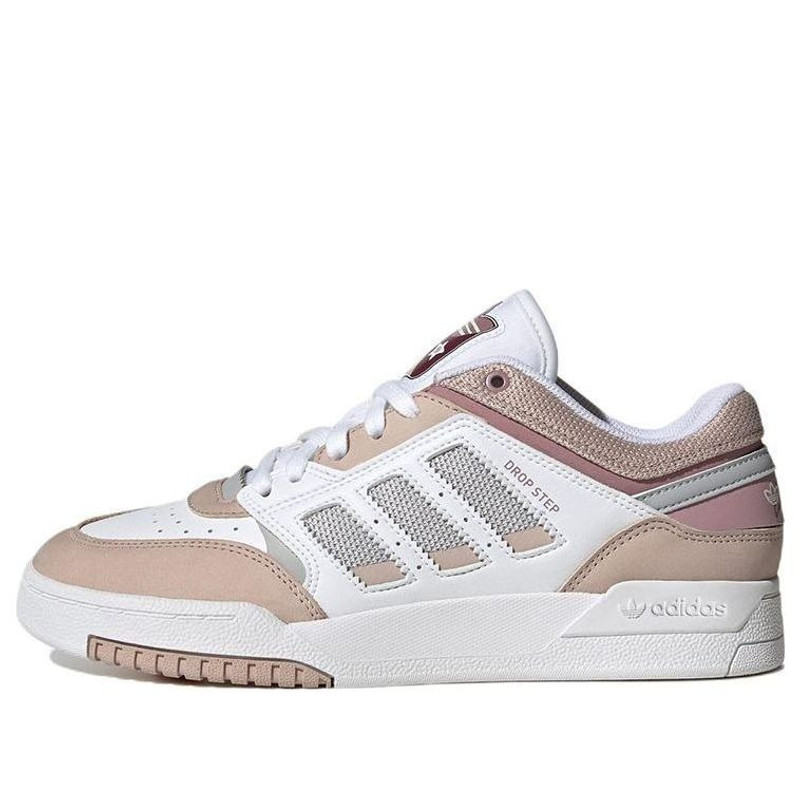 (WMNS) adidas originals Drop Step 'White Grey Brown' IE1835 1
