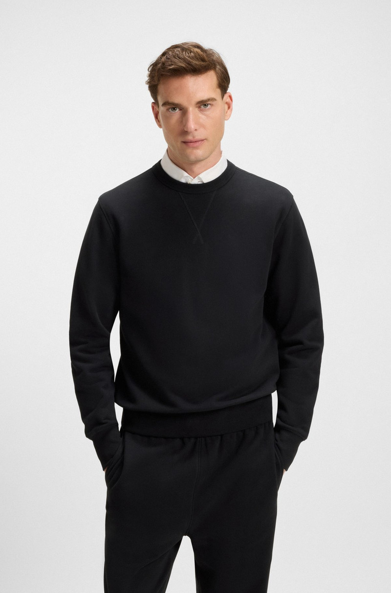 BECKHAM X BOSS SWEATSHIRT IN MERCERISED COTTON TERRY 2