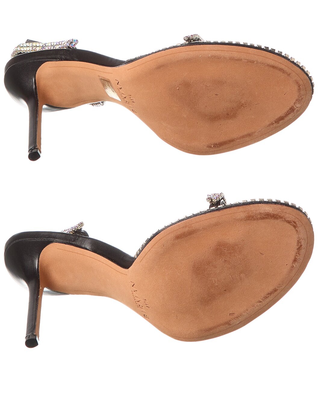 Alexandre Birman Agnes Leather Sandal (Authentic Pre-Loved) - 4