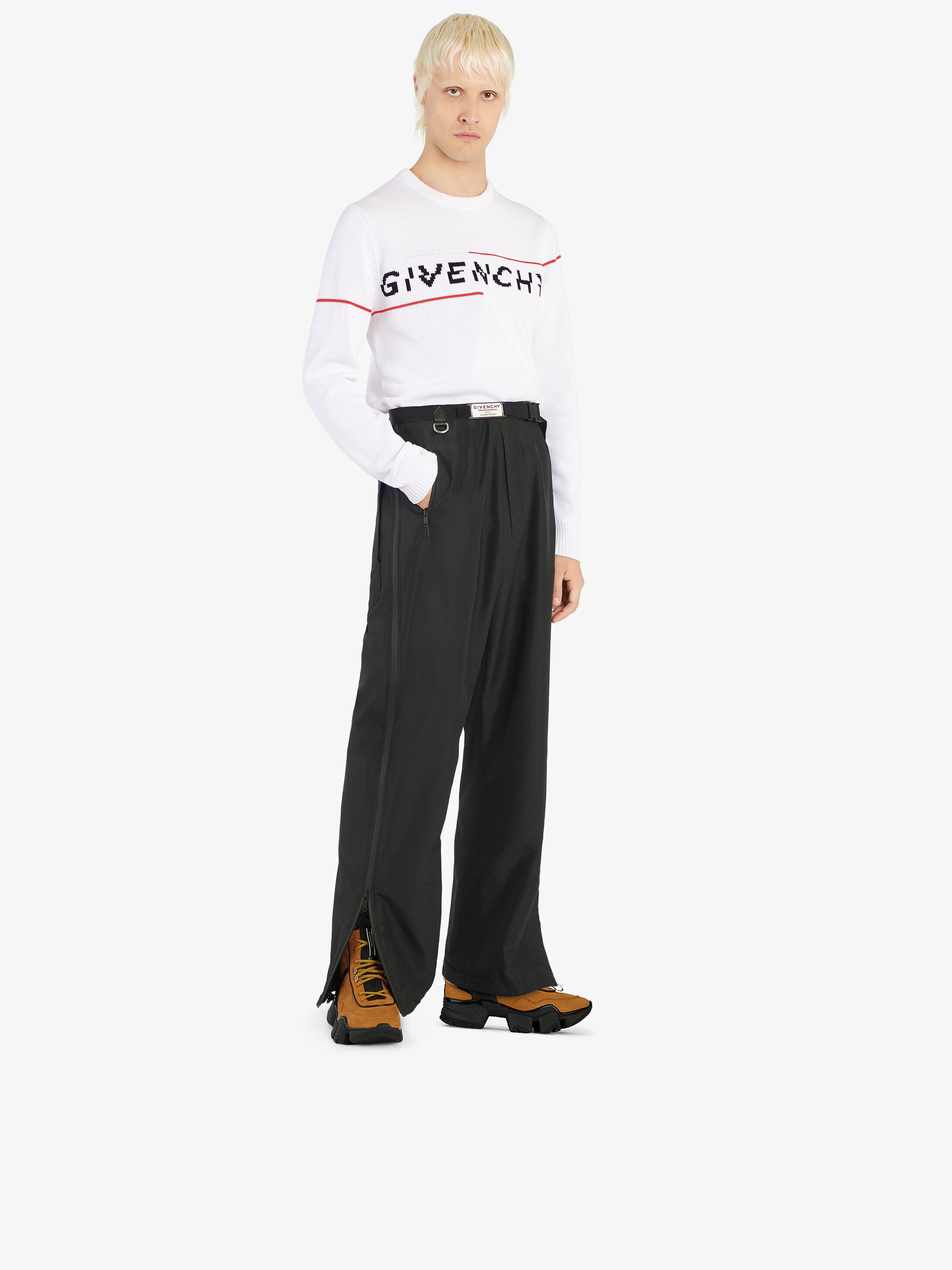 GIVENCHY SPLIT sweater in jersey - 2