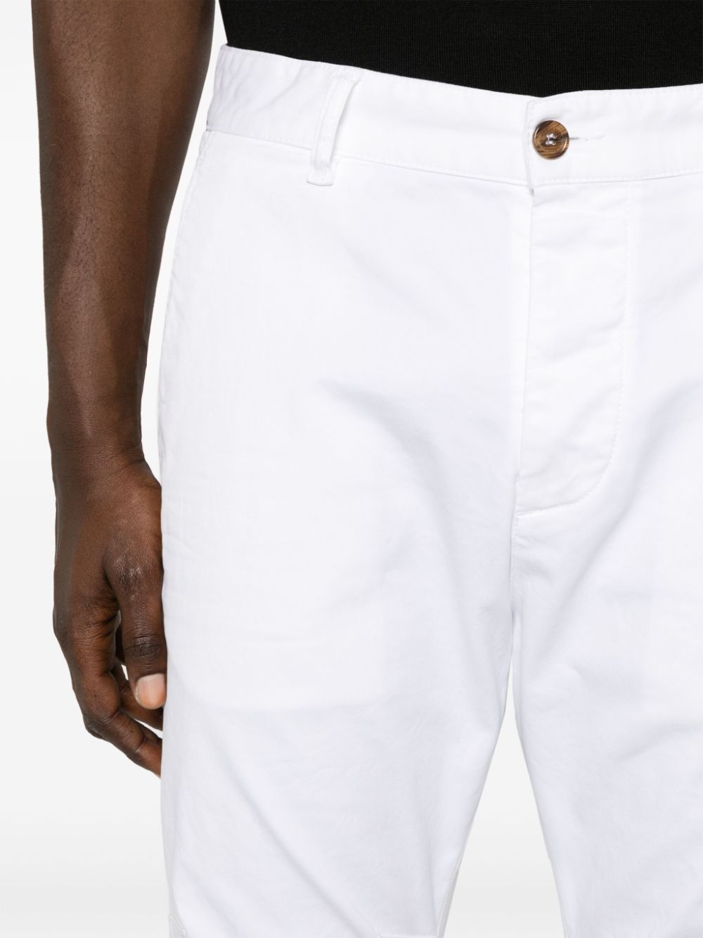 mid-rise tapered trousers - 5