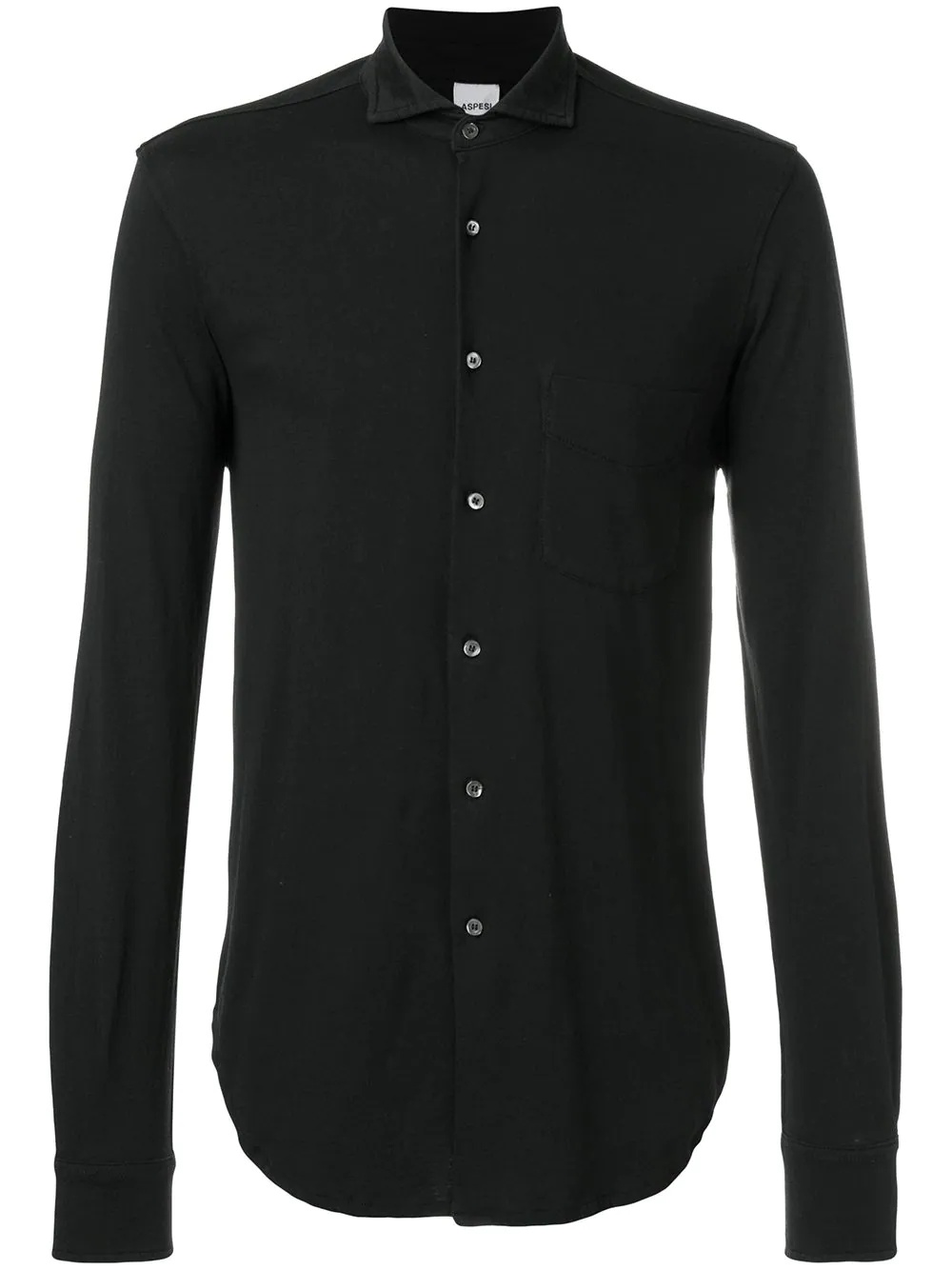 fitted long sleeved shirt - 1