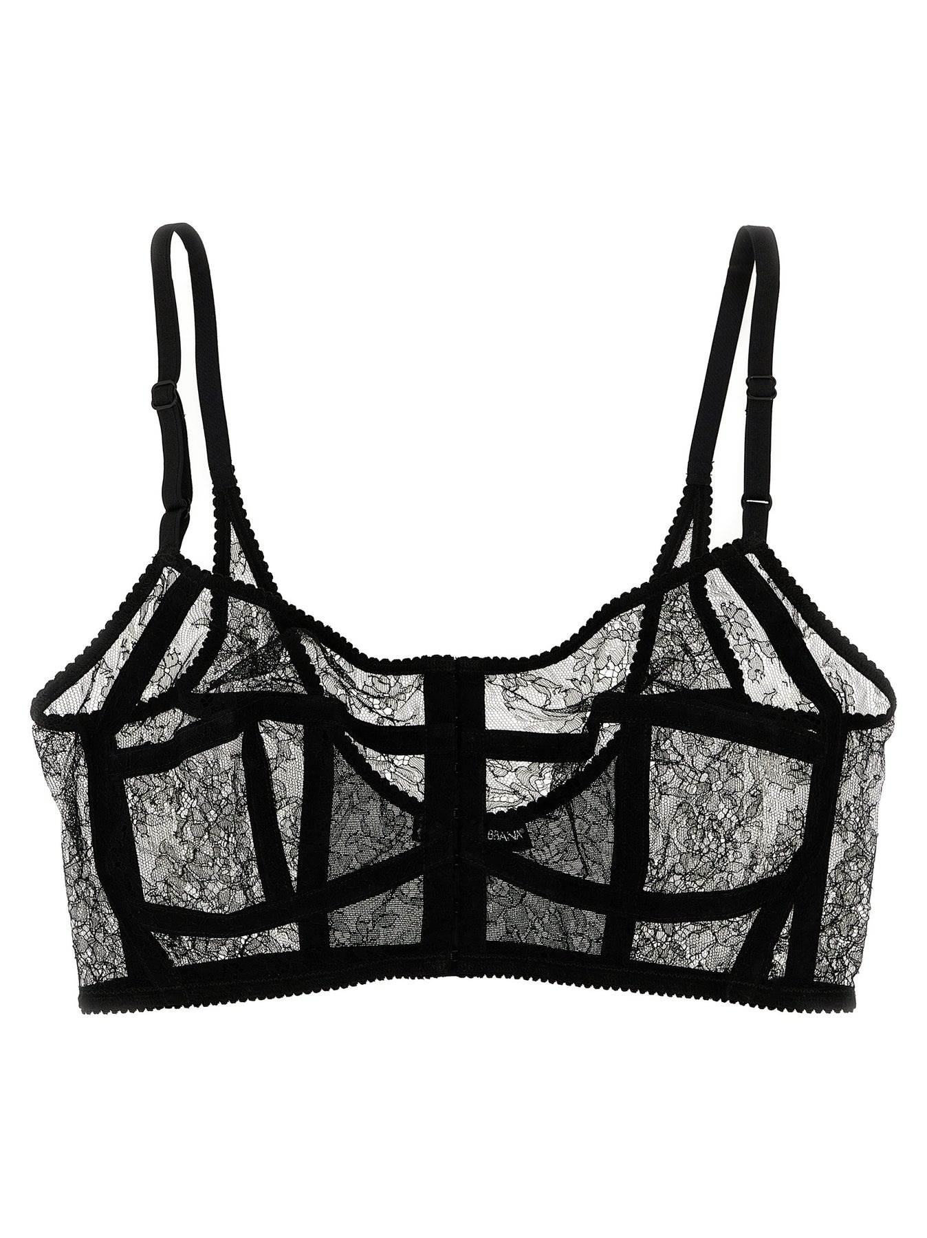 Lace Bra Underwear, Body Black - 1