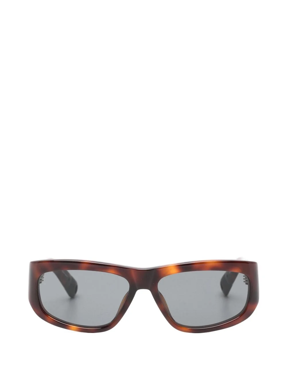 Pilota tortoiseshell-effect rectangle-frame sunglasses - 1