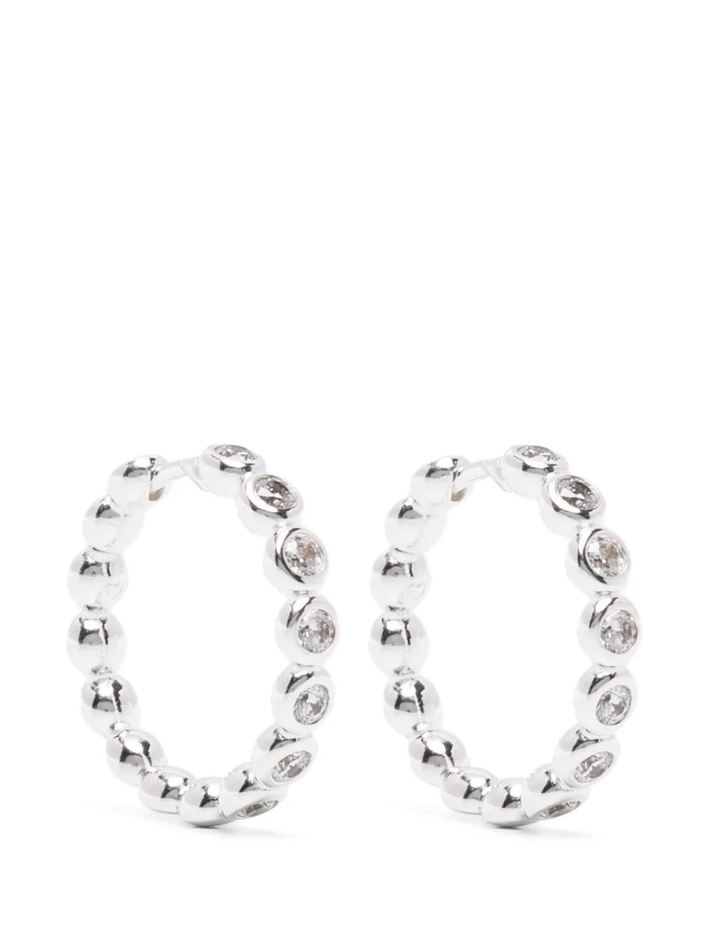 Tennis classic hoop earrings - 1