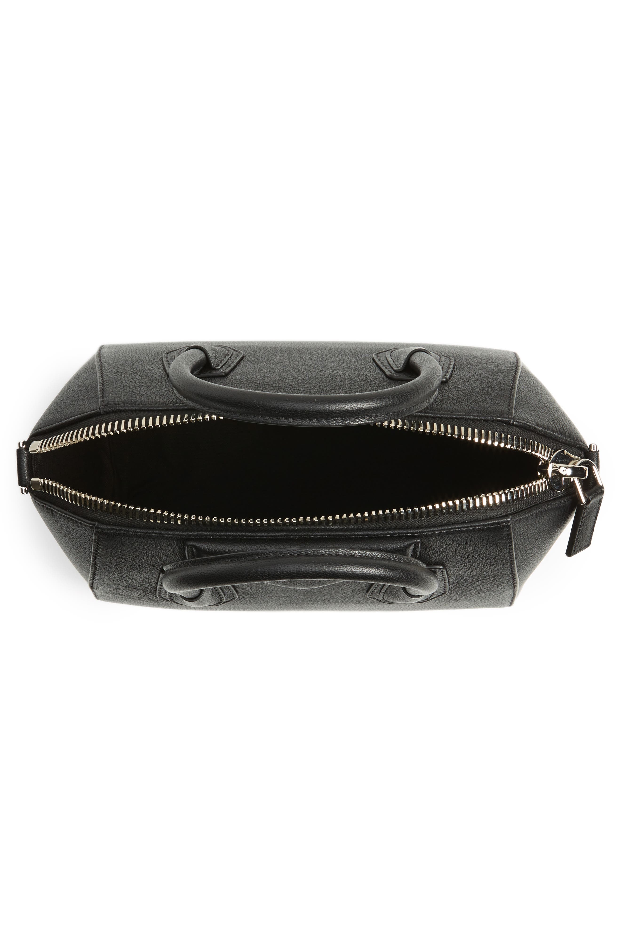 Small Antigona Leather Satchel - 4