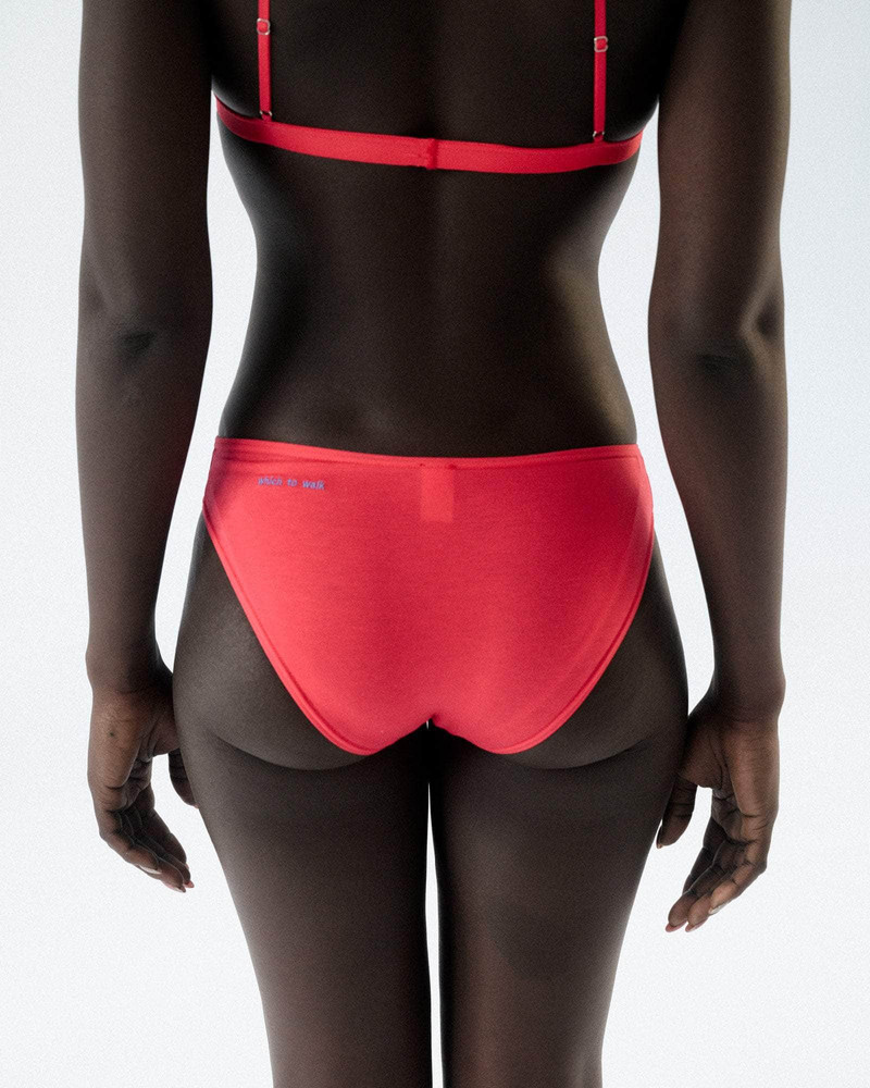 BASERANGE Bell Pants with Text - Bamboo Lyocell outlook